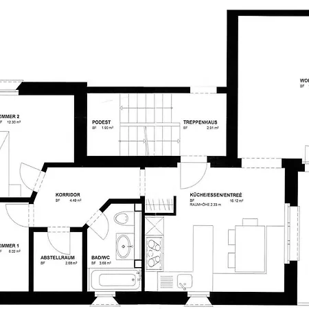 Zentral, Ruhig, Sonnig, Modern Appartement